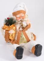 Asztalra letehető mikulás figura, m: 44 cm