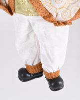 Asztalra letehető mikulás figura, m: 44 cm