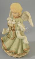3 darab karácsonyi angyalka, hibátlan, m:14 cm alatt