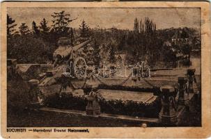 1950 Bucharest, Bukarest, Bucuresti, Bucuresci; Mormantul Eroului Necunoscut / Tomb of the Unknown Hero, Romanian military heroes monument (b)