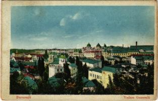 Bucharest, Bukarest, Bucuresti, Bucuresci; Vedere generala / general view - from postcard booklet (worn edges)