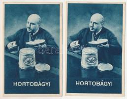 5 db RÉGI egyforma képeslap: Még ennyit: régen liptói, most hortobágyi. Hortobágyi valódi juhtúró re...