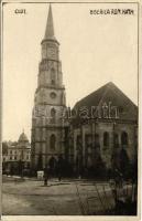 1930 Kolozsvár, Cluj; Biserica rom. kath. / Római katolikus templom / Catholic church. photo (EK)