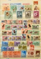 Többpéldányos tétel sok portóval, motívumokkal, 2 db A/4-es berakóban