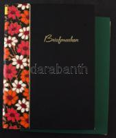 Többpéldányos tétel sok portóval, motívumokkal, 2 db A/4-es berakóban