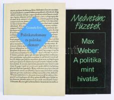 Max Weber: A politika mint hivatás. Medvetánc Füzetek. Bp.,1989.,ELTE - Marx Károly Közgazdaságtudom...