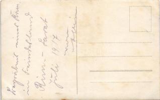 1917 Ramnicu Sarat (Buzau), WWI military cemetery, military funeral. photo (fl)