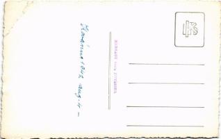 1942 Kovászna-fürdő, Baile Covasna; Tündérvölgy, vasúti pálya / railway track, bridge. Hadnagy Bazár...