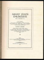 Tantó József: Arany János emlékezete. (1932. október 22.) Írta és előadta: - - . Békéscsaba, 1933, K...