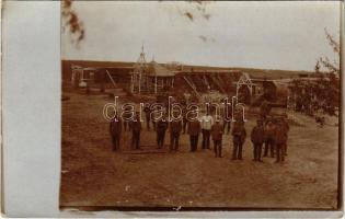 1917 Putna, WWI river Siret military pioneers. photo (EK)