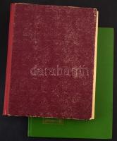 Maradék bélyegek az 1910-es évektől, 8 lapos, de jó minőségű + nagyobb, de gyenge minőségű berakóban