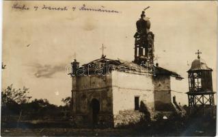 Ivanesti, WWI military, demolished church. photo (fl)