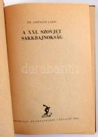 5 db könyv - Dr. Asztalos Lajos: A XXI. szovjet sakkbajnokság; Bán Jenő: A VII. magyar sakkbajnokság...