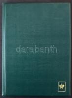 Rendezetlen magyar tétel főleg modern értékekkel, sok négyestömbbel, 10 lapos, A/4-es berakóban