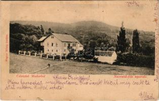 1899 Modor, Modra; Navratil féle nyaraló. Kiadja Wagner Mihály / villa (szakadás / tear)