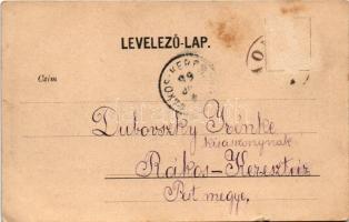 1899 Modor, Modra; Navratil féle nyaraló. Kiadja Wagner Mihály / villa (szakadás / tear)