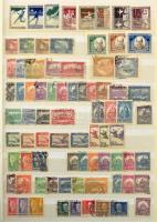 Magyar gyűjtemény a Krajcárosoktól az 1970-es évekig, benne sorok, blokkok is, 32 lapos, A/4-es bera...