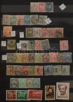 Magyar tétel a Krajcárosoktól a II. infláció időszakáig, hozzá többpéldányos bélyegek az 1940-50-es évekből, 1-1 A/4-es berakóban