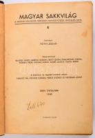 1950 Magyar Sakkvilág, a Magyar Dolgozók Országos Sakkszövetsége Hivatalos Lapja XXXV. évfolyam, szerk.: Tóth László, 12 szám könyvbe kötve
