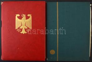 Magyar bélyegek főleg az 1950-es évekből, portókkal, többletpéldányokkal is, 2 db használt A/4-es be...
