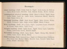 Csányi József (szerk.): A Magyar Labdarugók Szövetsége 1913. évi jelentése. (Bp., 1914, Károlyi Györ...