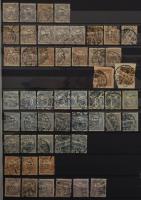 Céglyukasztás gyűjtemény, 2.375 bélyeg nagyon sok különböző kiadáson és rengeteg különféle perfinnel...