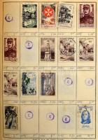 Kb 4500-5000 db külföldi bélyeg 5 db cserefüzetben, benne Brazília, Franciaország, Németország, USA,...