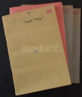 Kb 4500-5000 db külföldi bélyeg 5 db cserefüzetben, benne Brazília, Franciaország, Németország, USA,...