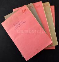 Kb 4500-5000 db külföldi bélyeg 5 db cserefüzetben, benne Bosznia-Hercegovina, Portugália, Franciaor...