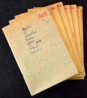 Kb 4500-5000 db külföldi bélyeg 9 db cserefüzetben, benne angol gyarmatok, Nagy-Britannia, Svájc, No...