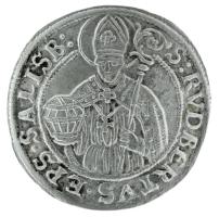 Osztrák Államok / Salzburg 1690. 3kr Ag "Johann Ernst von Thun" (1,62g) T:AU hajlott Austrian States / Salzburg 1690. 3 Kreuzer Ag "Johann Ernst von Thun" (1,62g) C:AU bent Krause KM#249