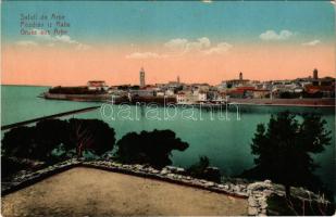 1913 Rab, Arbe; látkép. A. Kukulic kiadása / general view