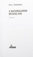 Eric J. Hobsbawm: A nacionalizmus kétszáz éve. Előadások. [Bp.], 1997., Maecenas. Kiadói papírkötés