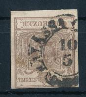 1850 6kr MP III vastag papír "BALASSA G(YARMAT)"