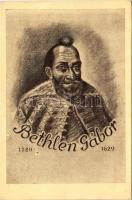 Bethlen Gábor (Marosillye, 1580 - Gyulafehérvár, 1629) erdélyi fejedelem (1613?1629), I. Gábor néven megválasztott magyar király (1620?1621). Protestáns Napok Budapesten. Egykori rézmetszet után (vágott / cut)