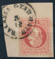 1850 9kr MP III lemezhiba a pajzscsúcsnál "ESSEGG"