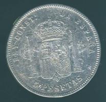 Spanyolország 1888. 5P Ag XIII.Alfonz T:3 ph