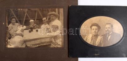 Az Orosházáról az USA-ba emigrált Daubner család fotói, összesen 18 db, változó méretben és állapotb...