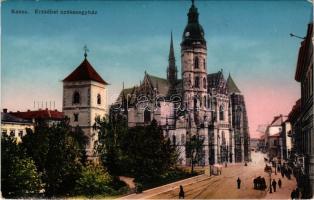 1912 Kassa, Kosice; Erzsébet székesegyház. Nyulászi Béla kiadása No. 486. / cathedral (EK)