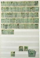 Pengő-fillér sokpéldányos rendező 32 lapos, A/4-es Lindner berakóban