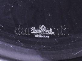 Rosenthal "Classic Rose" 6 darabos kristály likőrös pohár készlet, tálcán. Jelzett a pohar...