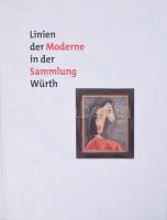 Linien der mOderne in der Sammlung Würth. Hrsg. von C. Sylvia Weber. Sigmaringen,1997,Thorbecke Verlag. Német nyelven. Gazdag képanyaggal illusztrált. Kiadói papírkötés.