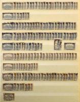 1919 Magyar Posta sokpéldányos rendező 8 lapos A/4 berakóban