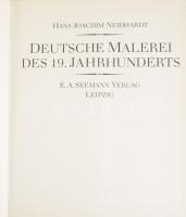 Hans Joachim Neidhardt: Deutsche Malerei des 19. Jahrhunderts. Leipzig, 1990, E. A. Seemann. Német n...