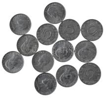 1948-1965. 5f Al (13xklf) T:AU-VF Adamo F2.1