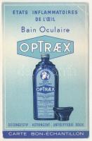 Optraex, Bain Oculaire - Laboratories Famel, Paris / Francia gyógyszer reklám / French medicine advertisement (EB)