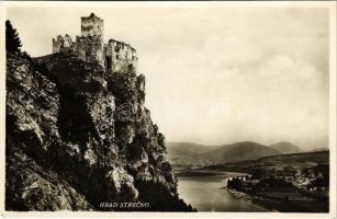Sztrecsnó, Sztrecsény, Strecno; Vágvölgy, várrom / Hrad Strecno, Povazie / castle in the Váh Valley