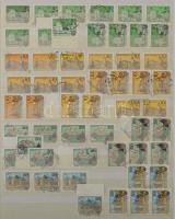 Modern kiadások többpéldányos készletei érdekességekkel, köztük Magyar népművészet, Kastélyok, Épüle...