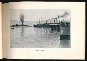 cca 1910-1920 Fiume, fekete-fehér képekkel illusztrált album, Guido Cartesio kávé, tea és déligyümöl...