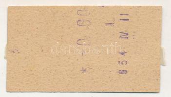 1920 k. 10f "Payor Lajos sütőmester" T:AU falc